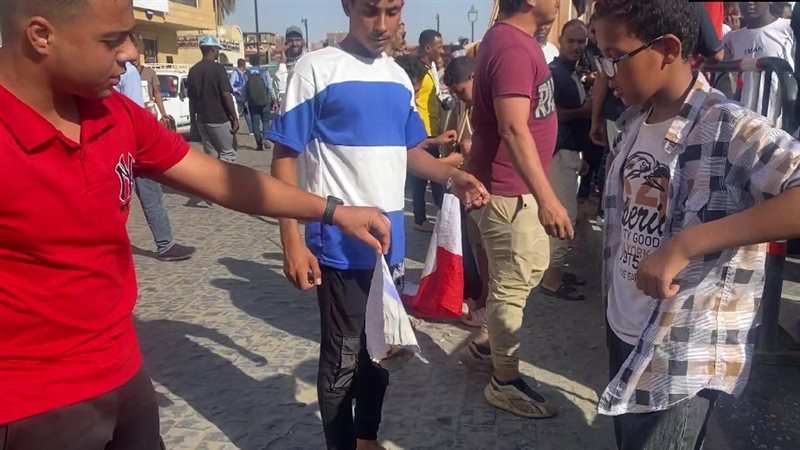 تظاهرات أسوان دعما