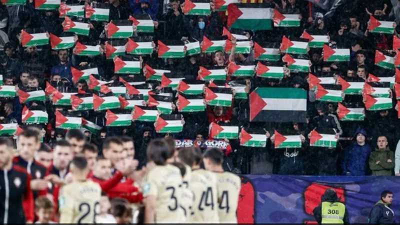 تظاهرات دعم فلسطين