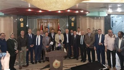 اتحاد المهن الطبية يشارك في اجتماع النقابات المهنية لمناقشة العدوان على غزة