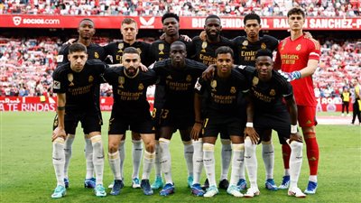 الدوري الإسباني، تعادل سلبي بين ريال مدريد وإشبيلية في الشوط الأول 