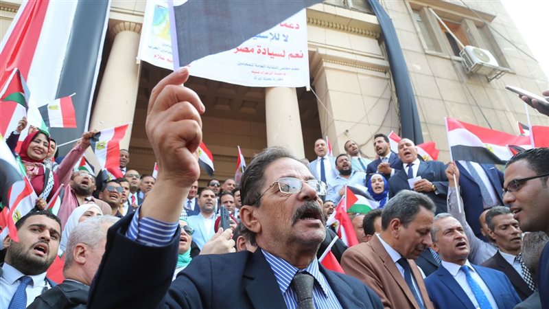 وقفة المحامين التضامنية