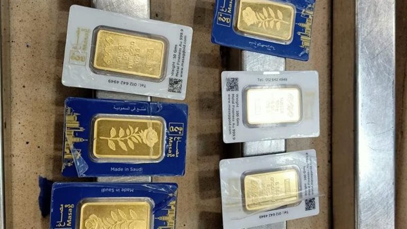 المضبوطات بحوزة رجال