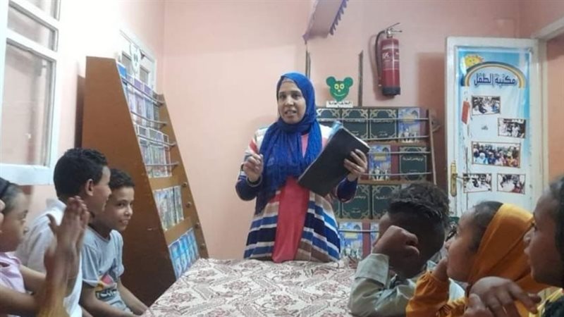 محاضرة بمكتبة الضبعية
