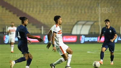 إنبي يتقدم 2-1 على الزمالك بعد مرور 75 دقيقة (صور) 