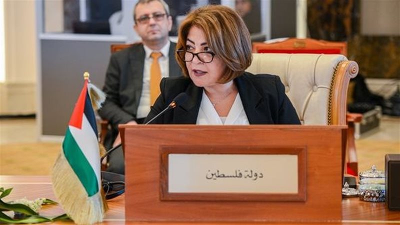 وزيرة البيئة الفلسطينية،