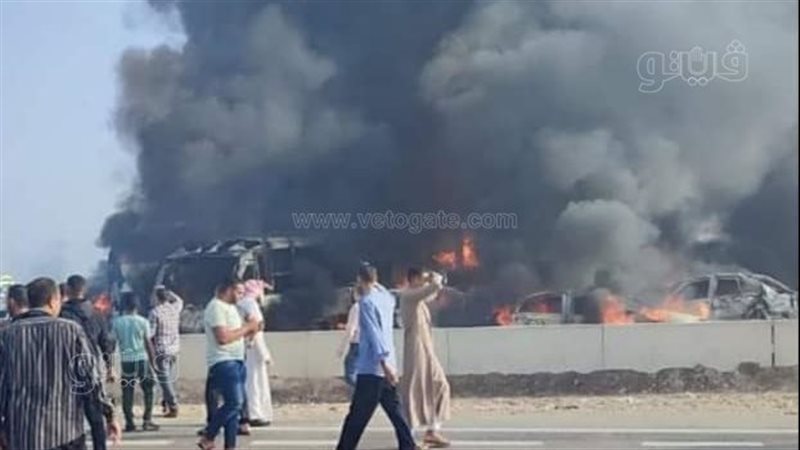 حادث طريق اسكندرية