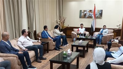 عمل الإسكندرية، تستقبل وزير الشباب والرياضة في وحدة تدريب متنقلة بالمحافظة