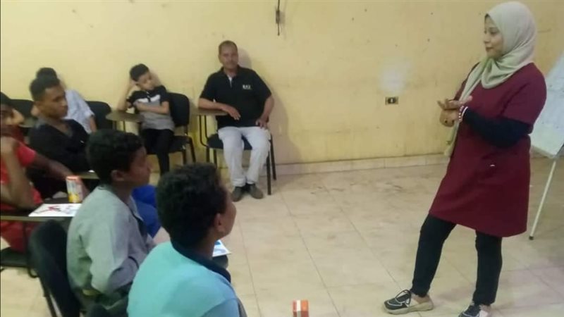 جانب من دورة الإسعافات