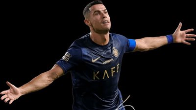 رونالدو يقود النصر للفوز 3-0 علي الاخدود في الدوري السعودي 