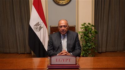 سامح شكري يشارك افتراضيًا في افتتاح المؤتمر الوزاري لتغير المناخ (صور)