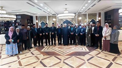 مفتي الجمهورية يستقبل وفدًا ماليزيا رفيع المستوى لبحث تعزيز التعاون الإفتائي (صور)