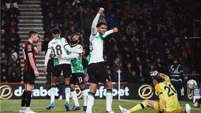 ليفربول يتعادل سلبيا أمام لوتون تاون بعد مرور 15 دقيقة 
