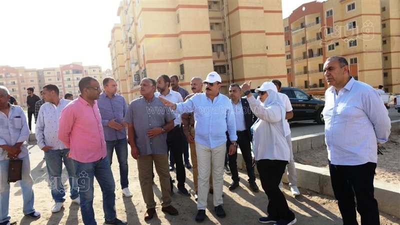 محافظ أسوان يتفقد