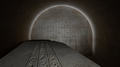 السياحة والآثار تعلن الكشف عن مقبرة الكاتب الملكي بأبوصير