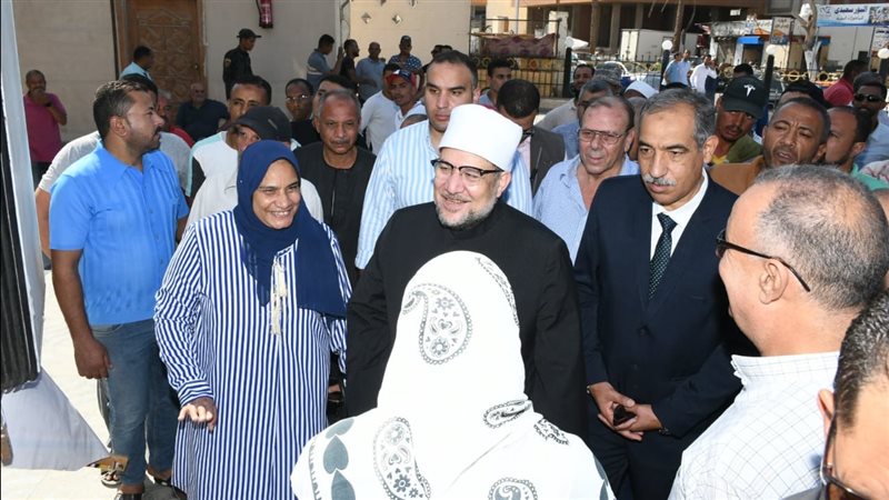 زيارة وزير الأوقاف