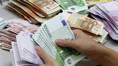  ارتفاع سعر اليورو مقابل الجنيه المصري بختام تعاملات اليوم الخميس