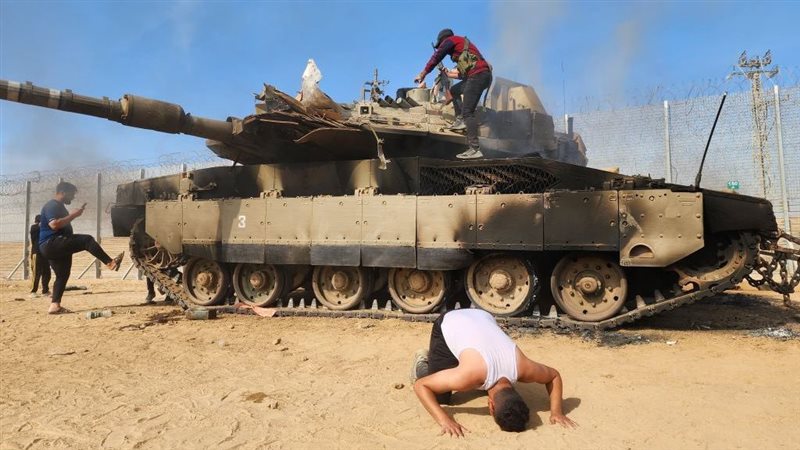 تدمير دبابتين شمال