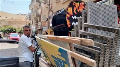 رفع 962 حالة إشغال بحملات مكبرة في البحيرة