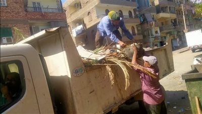 رفع 1268 طن قمامة بحملة لنظافة الشوارع والميادين بمدينة الأقصر