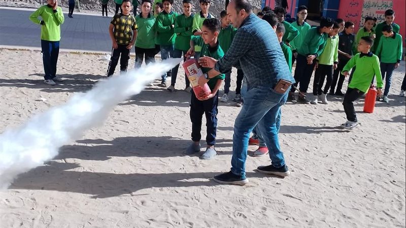تدريب عملي بمدرسه،