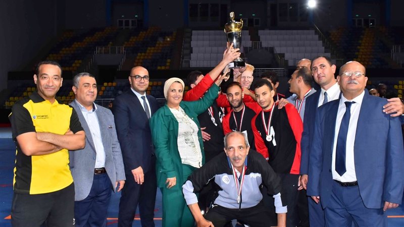 مصر تتوج ببطولة الأهرامات