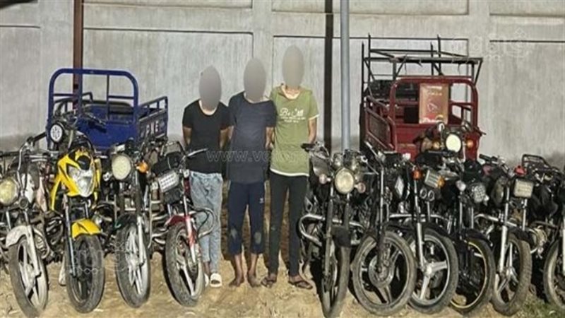 ضبط عصابة الموتوسيكلات