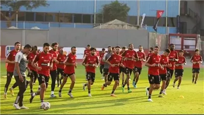 الدوري المصري، الأهلي يواصل تدريباته استعدادًا لمباراة الجونة
