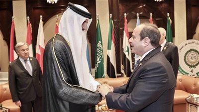  أمير قطر لـ السيسي: نقدر الموقف المصري الرافض للاعتداء الإسرائيلي الغاشم والثابت تجاه القضايا العربية