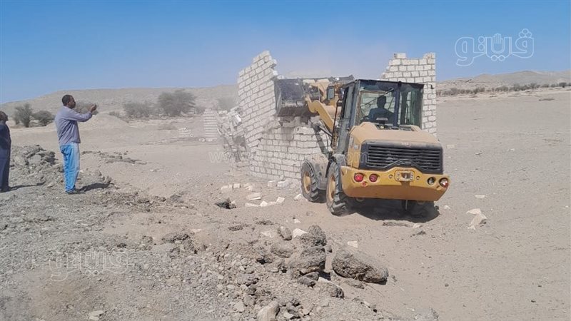 حملة ازالة فى اسوان