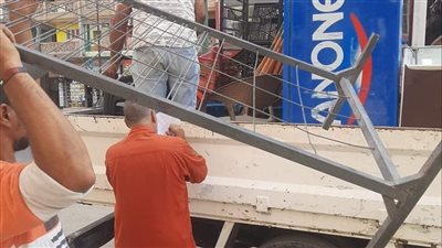 رفع 252 حالة إشغال بشوارع حي العجمي غرب الإسكندرية 