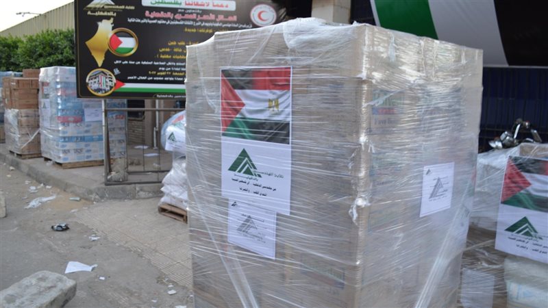 مساعدات لغزة من مهندسي