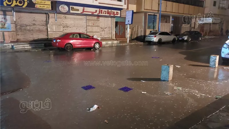 أمطار غزيرة تضرب