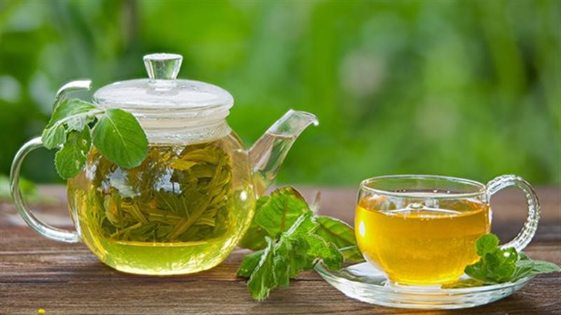 فوائد الشاى الأخضر،