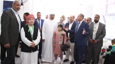 رياضة القليوبية تستقبل وفد مؤسسة زايد العليا لأصحاب الهمم لتفقد مراكز التخاطب 