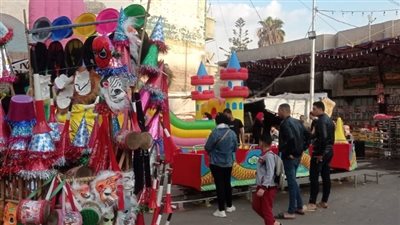 بدء الاحتفال بالليلة الكبيرة لمولد عطية أبو الريش بدمنهور