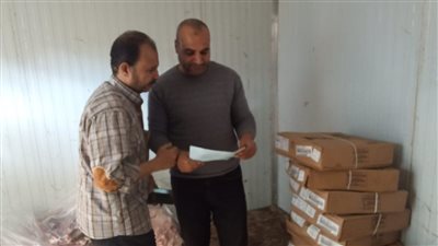 ضبط طن كبدة مجمدة منتهية الصلاحية بالبحيرة 
