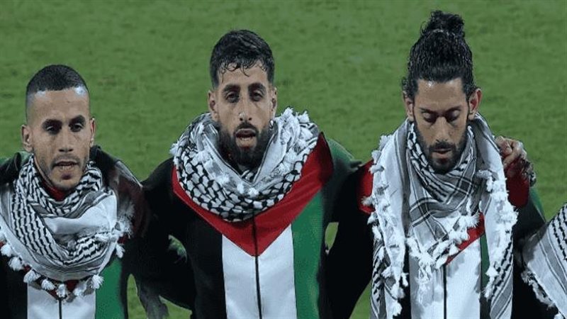 لاعبو منتخب فلسطين،