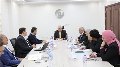 وزير التعليم العالي يبحث التعاون مع نائب رئيس مؤسسة سبرنجر نيتشر العالمية للنشر 
