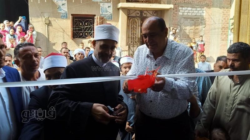 افتتاح مسجدين بمركزي