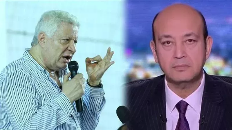 عمرو اديب ومرتضي