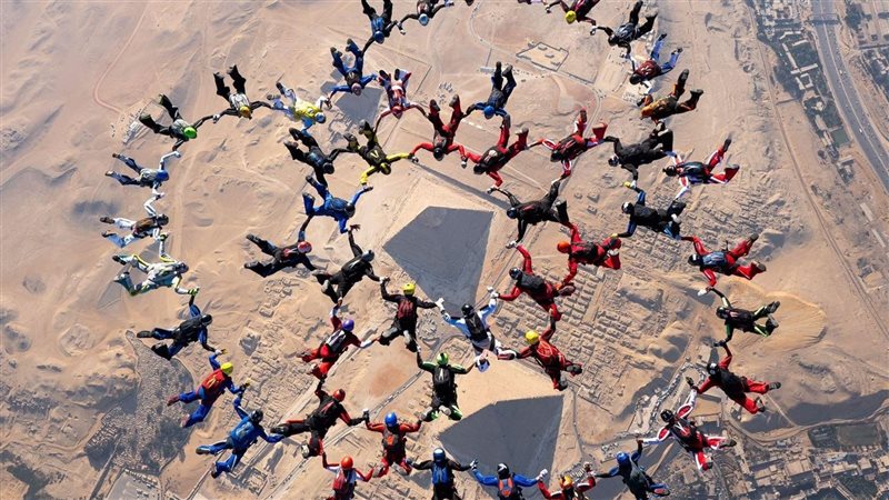 بطولة القفز بالمظلات