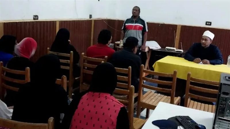 جانب من مسابقة الإنشاد