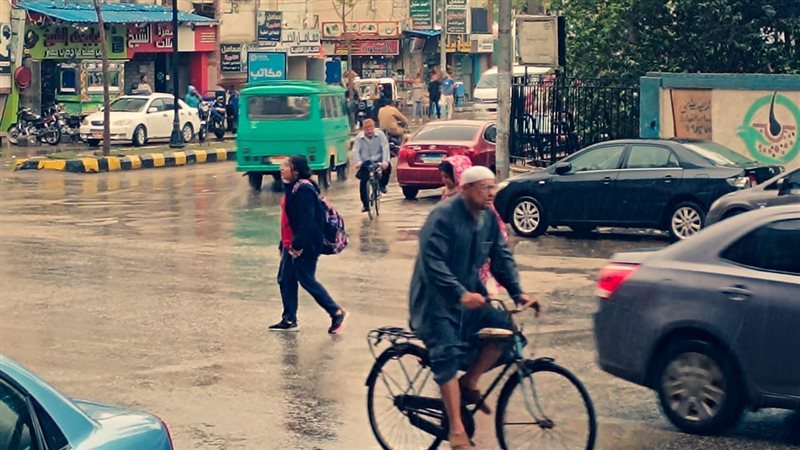 الأمطار فى المنوفية،