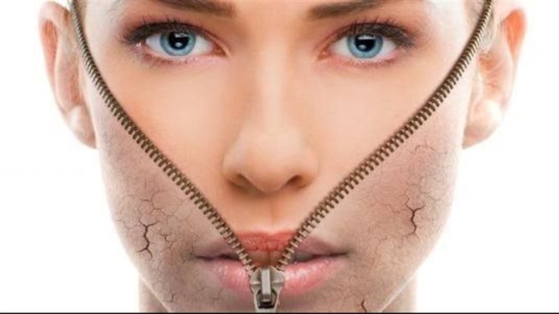 ترطيب البشرة الجافة،