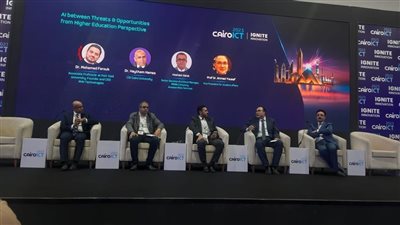 جامعة مصر للمعلوماتية تشارك في جلسات معرض ومؤتمر تكنولوجيا الشرق الأوسط وأفريقيا