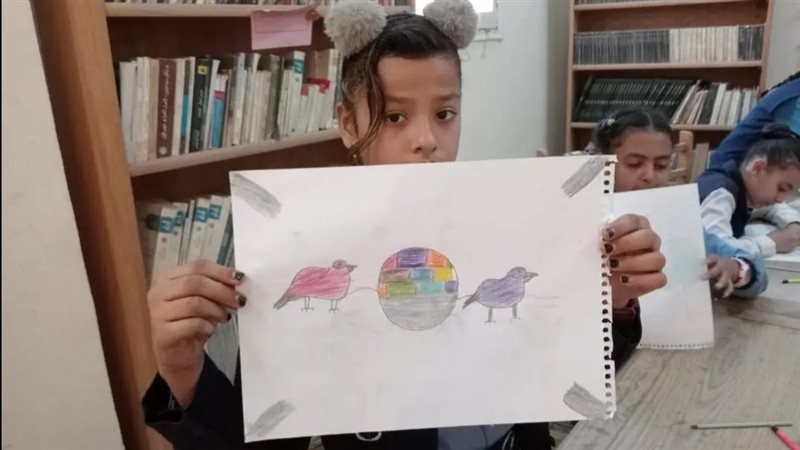 جانب من الورشة الفنية،فيتو