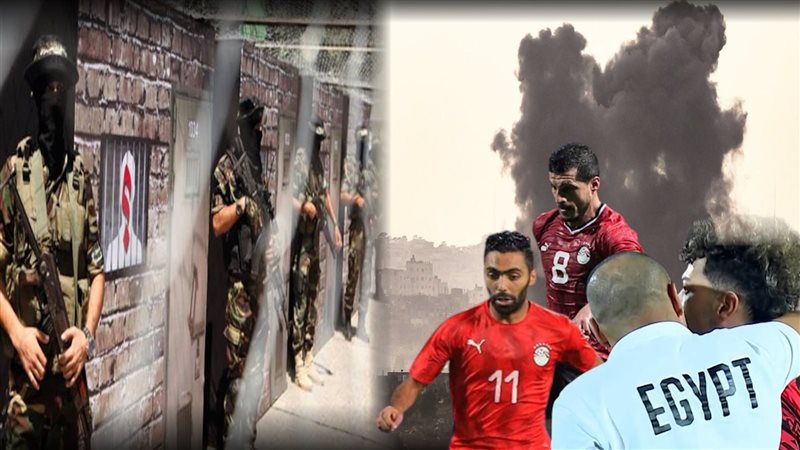 قصف غزة، ثلاثي المنتخب