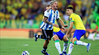 ترتيب تصفيات أمريكا الجنوبية المؤهلة لكأس العالم قبل قمة الأرجنتين والبرازيل