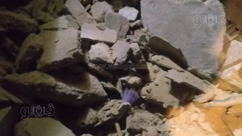 انهيار سقف عقار بامبابة،