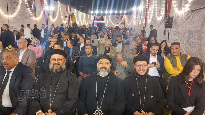 الوفد الكنسى المشارك،